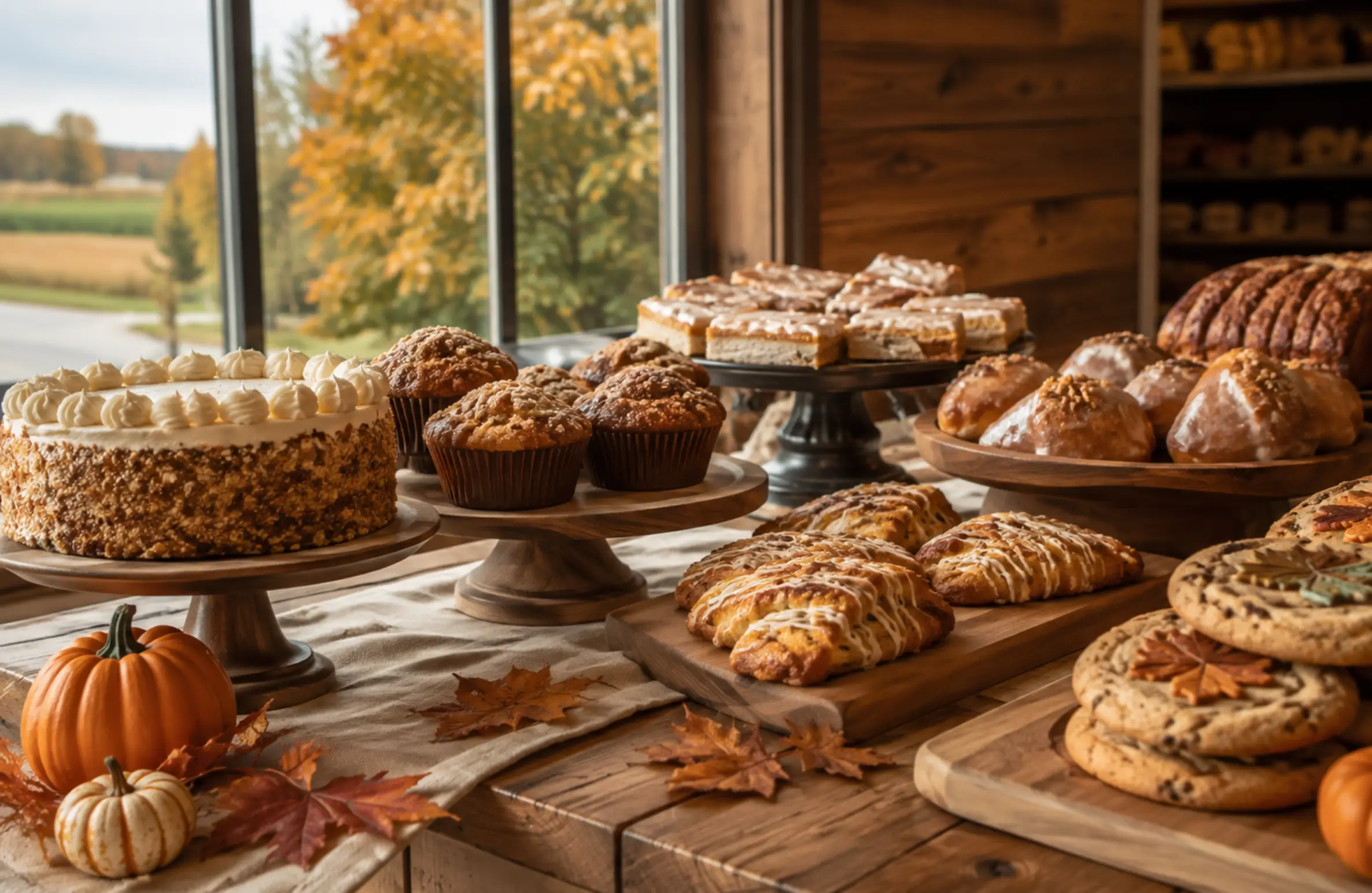 Halloween and Fall Flavor Preview - Pumpkin, Sweet Potato, Maple Baked Goods at TLJ Iowa